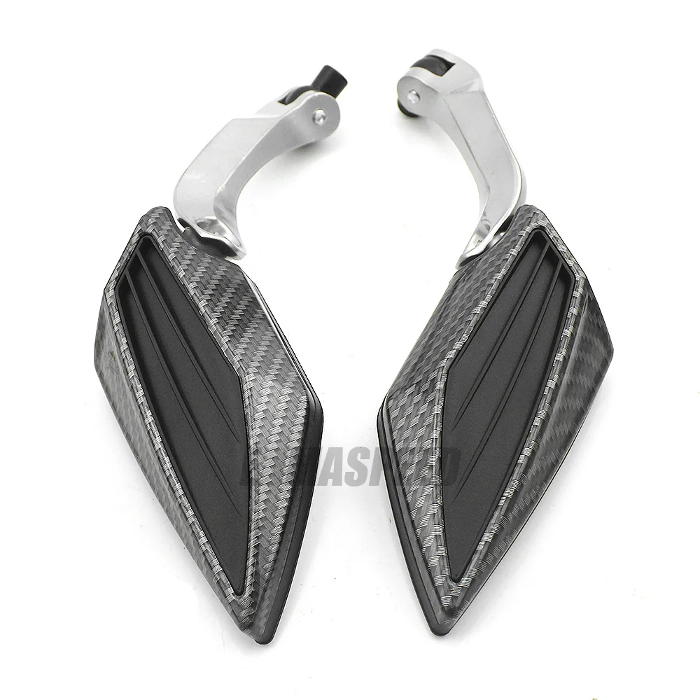 Мотоцикл Изменение Заднего вида Зеркала Руль Углерода Оболочки Алмаз
