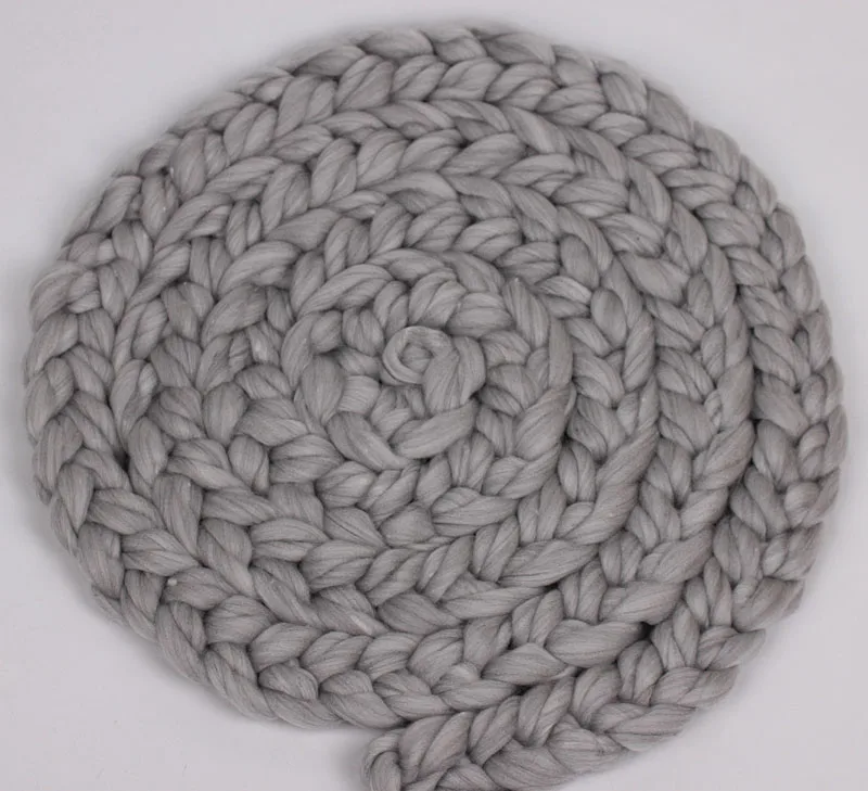 14 цветов реквизит для фотосъемки новорожденных ручное вязание Детское покрывало