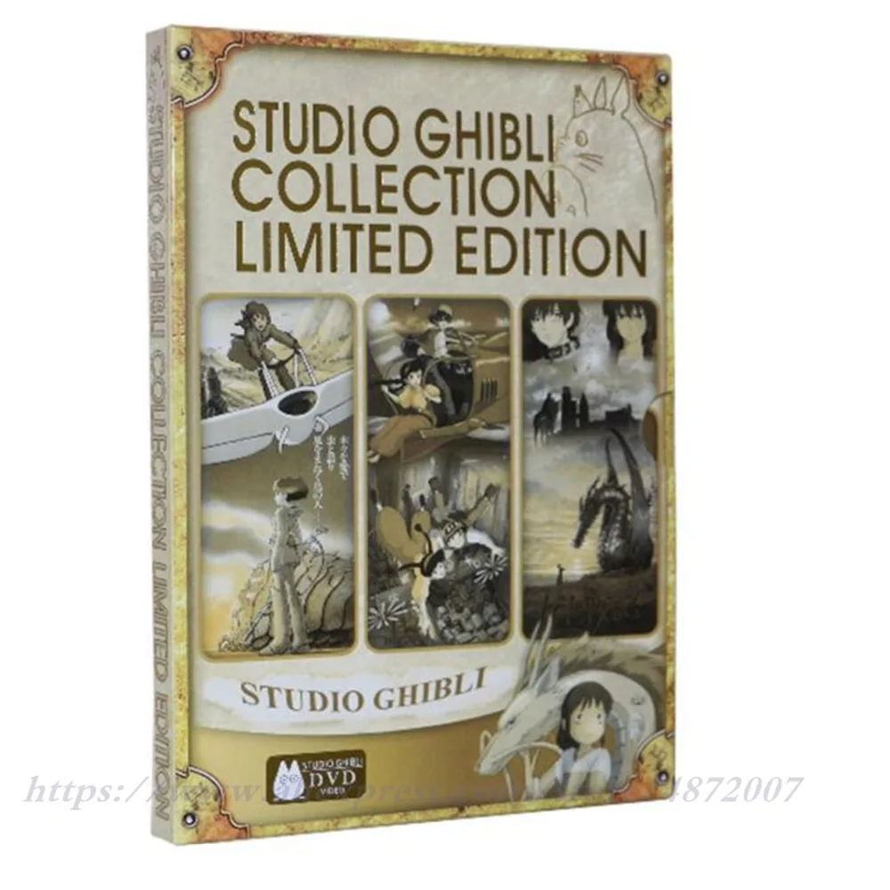 Hayao Miyazaki & STUDIO GHIBLI Коллекционная Ограниченная серия 6DVD 18 лучших