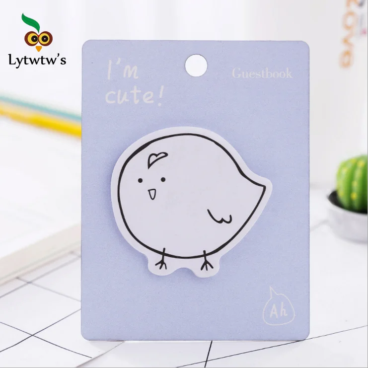 1 шт. Lytwtw корейский Kawaii животные Примечания творческий пост блокнот DIY блокнот для заметок офисные принадлежности школьные канцелярские принадлежности