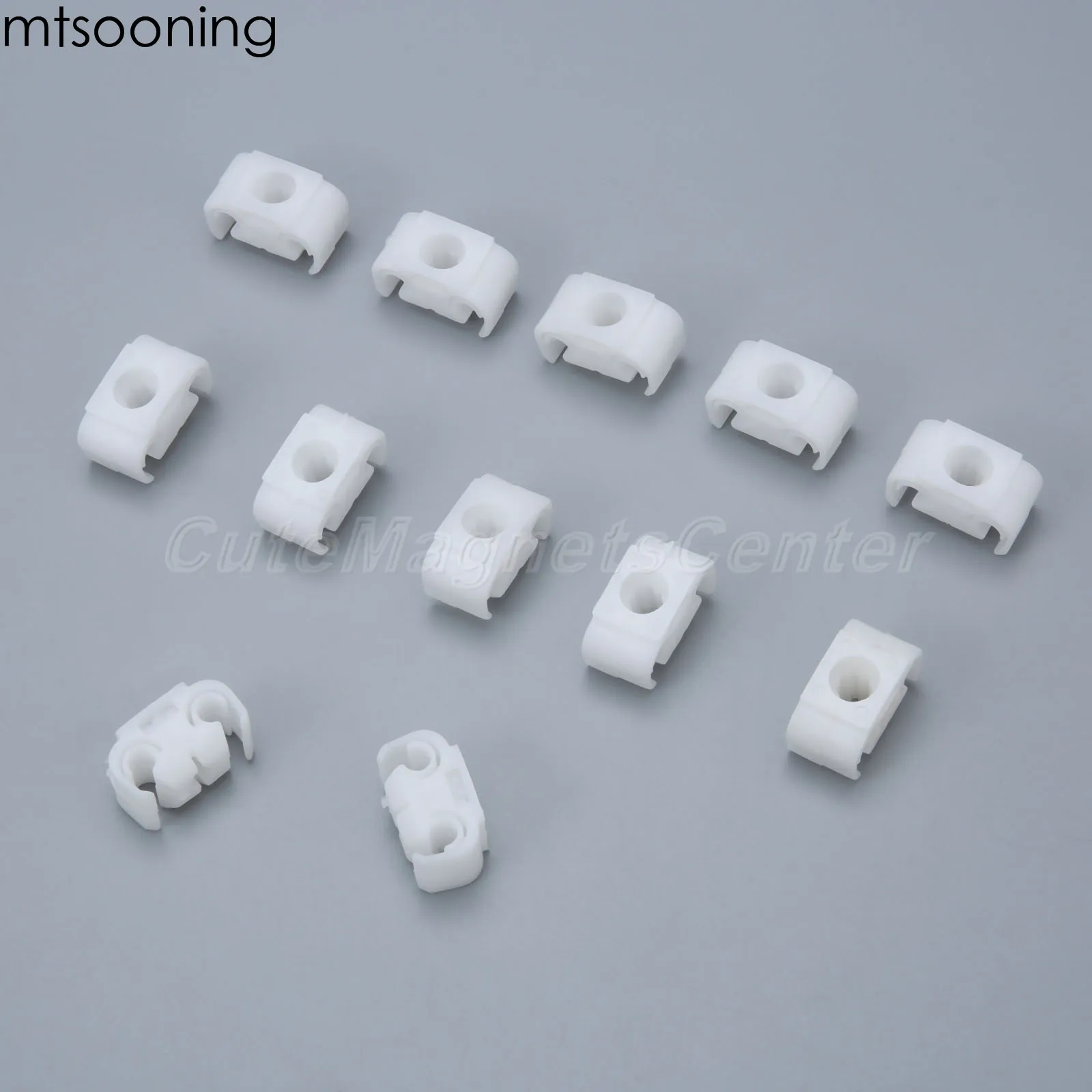 Держатель для тормозного кабеля mtsooning 20x крепеж корпуса трубы 811611797 VW Golf Jetta Passat Audi