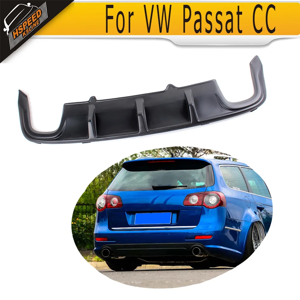Фотообои для VW Volkswagen Passat CC 2011 2012 PP матовый черный цвет без рисования автостайлинг