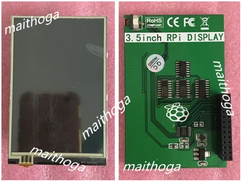 IPS 3 5 дюймов 26P SPI HD TFT LCD модуль (сенсорный/без касания) XPT2046 IC 320*480 для RPi2 B/B +/A + плата