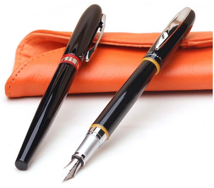

Picasso 907 Montmartre Black M Nib Fountain Pen/Roller Ball Pens Red Ring