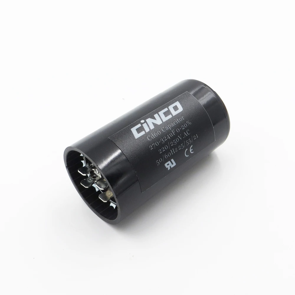 270 324MFD 220 V 250 275 CD60 пусковые конденсаторы двигателя RV запуск ing 324 mf uf компрессор HVAC