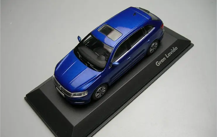 Оригинальные игрушки из 1:43 сплава, высокая модель автомобиля Volkswa Gran Lavida, металлическое литье, Коллекция игрушечных автомобилей