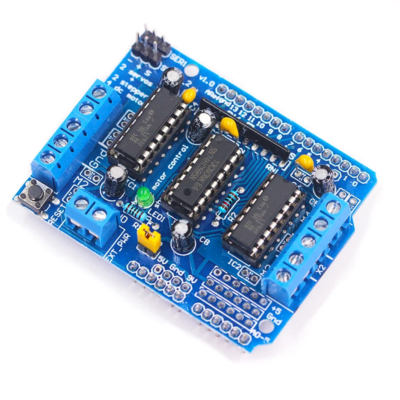 L293D управления двигателем щит моторного привода Плата расширения для Arduino motor