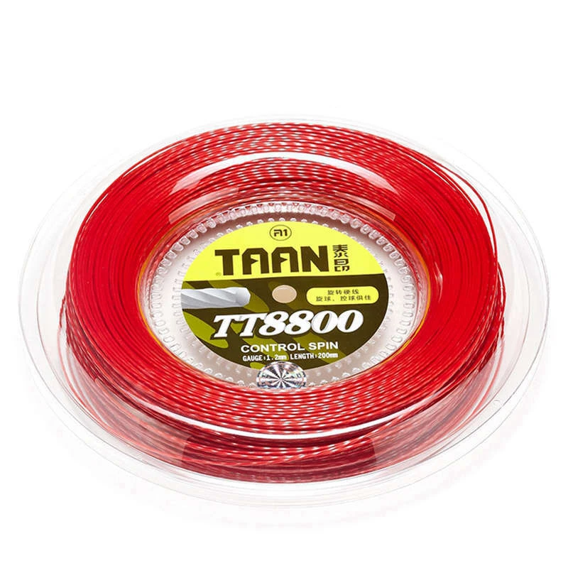 1 Катушка TAAN power Spin Twist Теннисная ракетка струна TT8800 1,20 мм полиэфирная теннисная струна 200 м