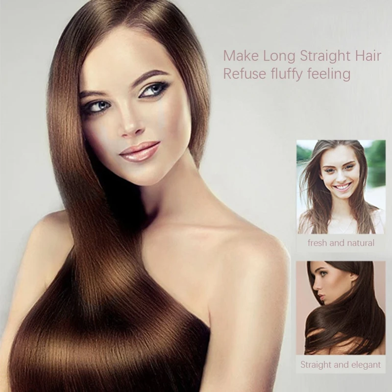 Shinon 3 In 1 Professional Curling Iron Hair Straightener Dryer Brush Roller Comb Hairdressing Styling Tool For Home Eu P | Красота и
