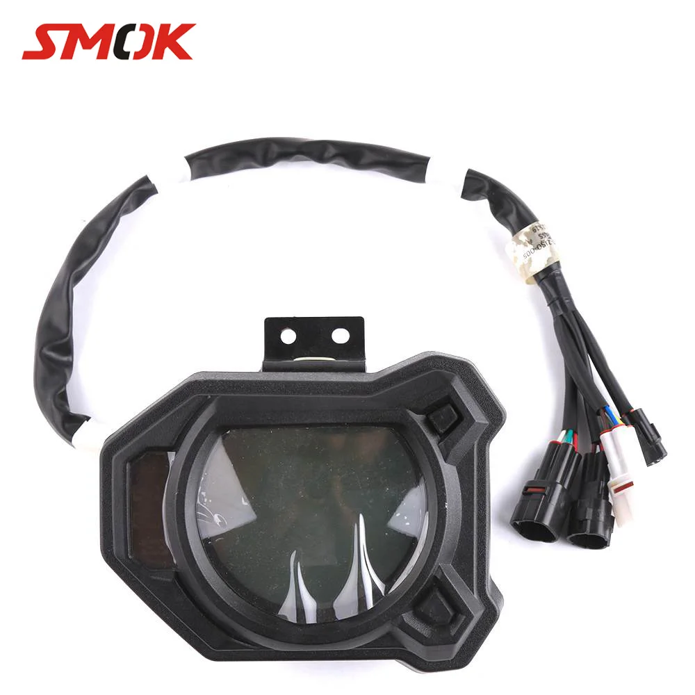 Цифровой тахометр SMOK для мотоцикла спидометр одометр таблица расхода топлива