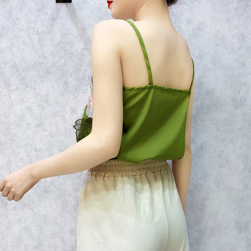 Женская кружевная кофта ALPHALMODA в гонконгском стиле ретро с 3D узором летняя