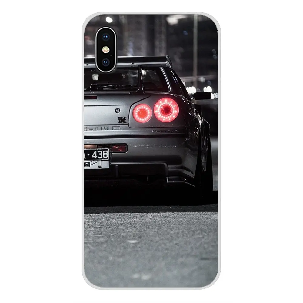 Аксессуары чехлы для телефонов 2018 Nissan Skyline Gtr R34 Huawei Mate Honor 4C 5C 5X 6X 7 7A 7C 8 9 10 8C 8X 20 Lite Pro