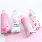 1 шт. Kawaii из искусственной кожи чехол для зубной пасты моделирование подарок Хэлло Китти школьный пенал карандаш Чехол Карандаш сумка, школьные принадлежности канцелярские товары