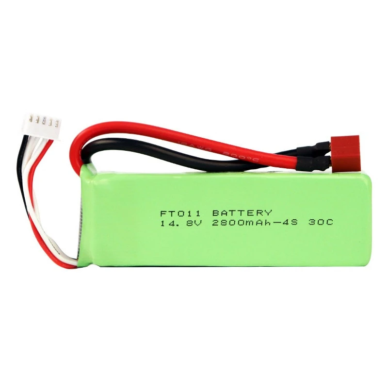 Зарядное устройство Lipo Батарея для FT010 FT011 2800 мА/ч 14 8 V RC 4s 30C 803496 лодка вертолет