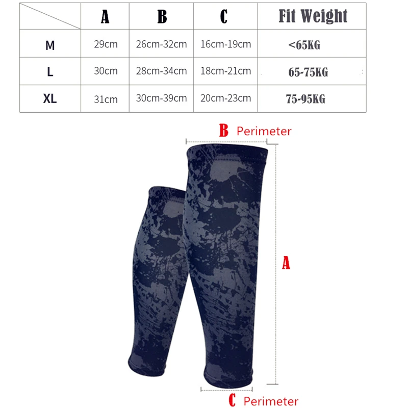 2 шт. Базовая компрессионная защита голени для езды на велосипеде мужчин и женщин