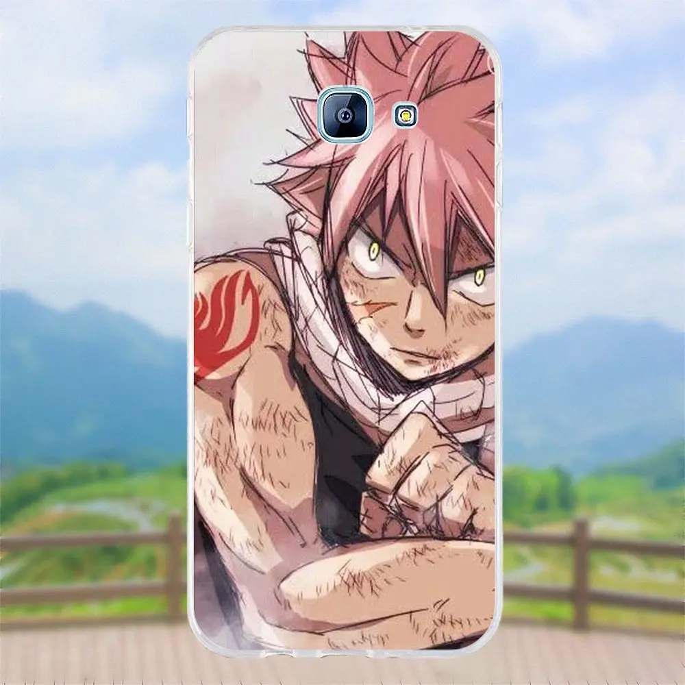 Vvcqod Manga аниме Fairy Tail мягкий карман для мобильного телефона samsung Galaxy A3 A5 A7 J1 J2 J3 J5 J7 2015