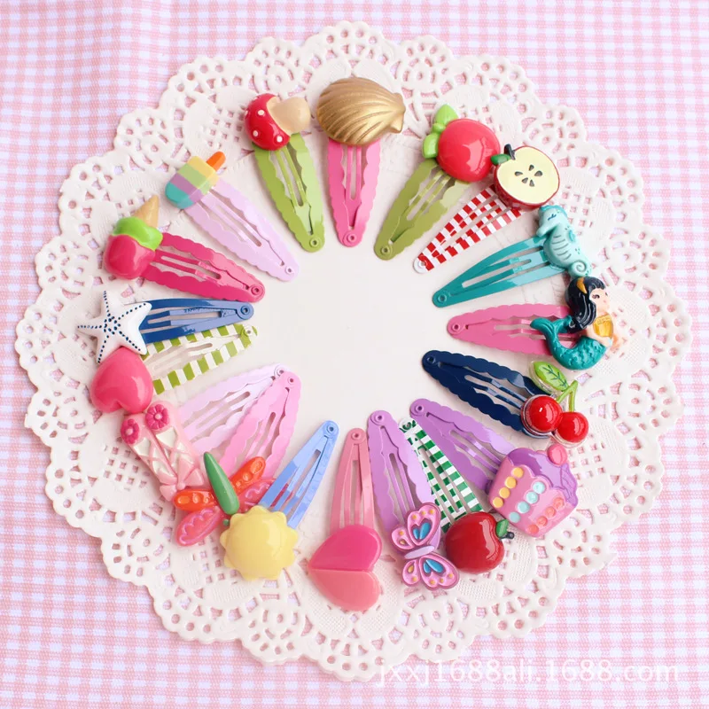 F22 New styling Multi-style animal hairpin headwear hair accessories women girl children fashion 2pcs/set | Детская одежда и обувь