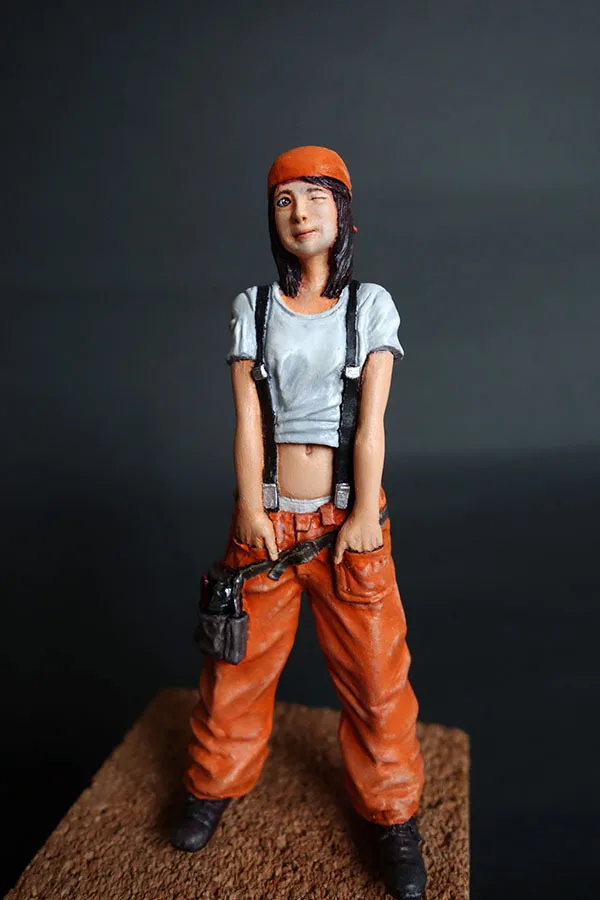 

Resin kit MECHANIC GIRL non-MA.K Yokoyama macro machine repair worker 1 / 20
