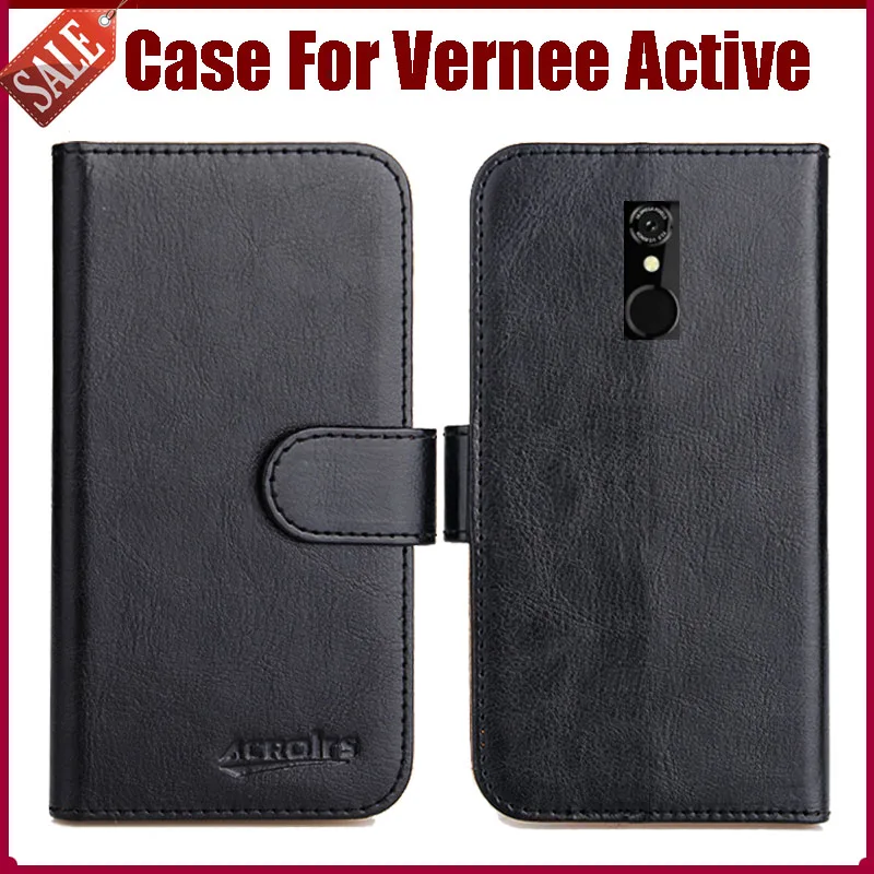 Hot Sale! Vernee Active Case New Arrival 6 Colors High Quality Flip Leather Protective Cover For | Мобильные телефоны и