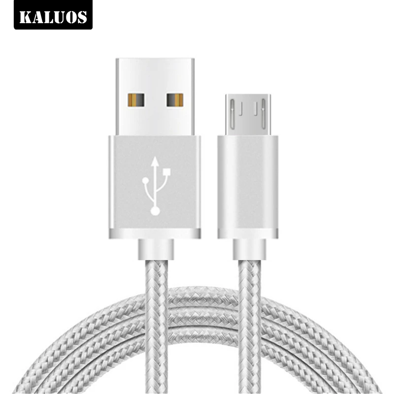 Зарядный кабель KALUOS Micro USB 2 м для Xiaomi 3 Redmi Note 5 5A 6 Pro Samsung S7 Android Phone зарядный Huawei P8