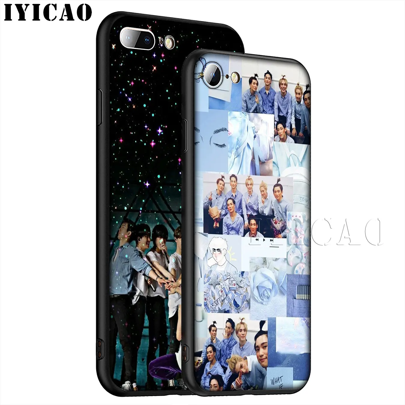 IYICAO Boy Group Kpop GOT7 Customer High Quality Soft Silicone Phone Case for iPhone XR X XS 11 Pro Max 6 6S 7 8 Plus 5 5S SE 10 |