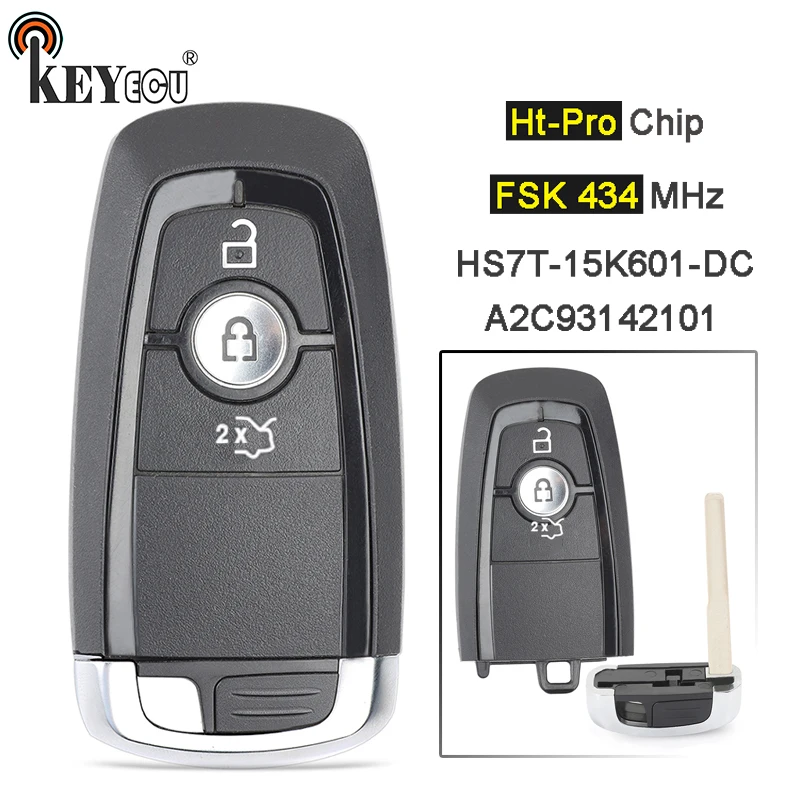 KEYECU FSK 434 МГц камень ножницы бумага Pro чип FCC аддитивного цветового пространства: