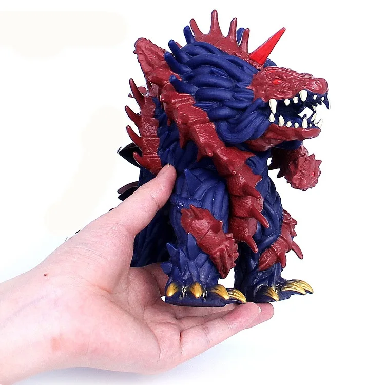 18 см ultraman Geed beria fusion beast мягкий клей Монстр DX Скелет gomorra стойка для кукол игрушка bonecos do ultraman