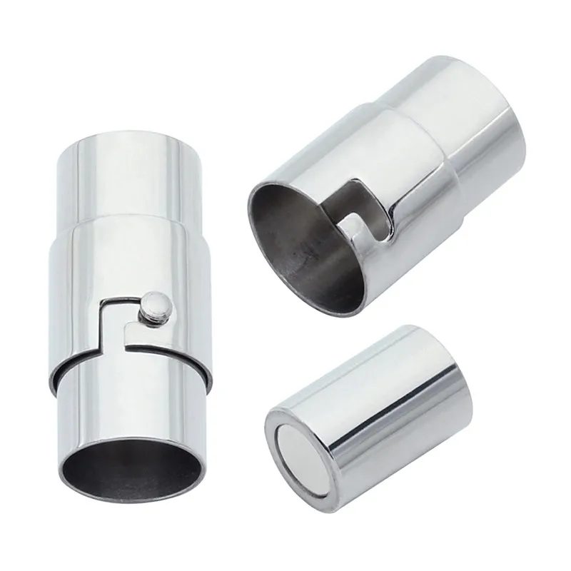 2 набора прочные магнитные застежки из нержавеющей стали золотого и серебряного