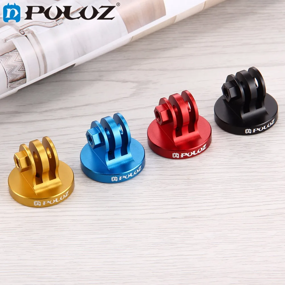 PULUZ для Go Pro Аксессуары видеокамеры штатив адаптер GoPro NEW HERO/HERO7/6/5/5 4 Session/3/2/DJI OSMO