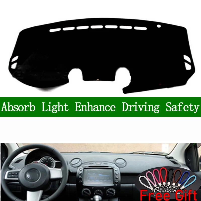

Нескользящий коврик для приборной панели mazda 2 2007 2008 2009 2010-2012