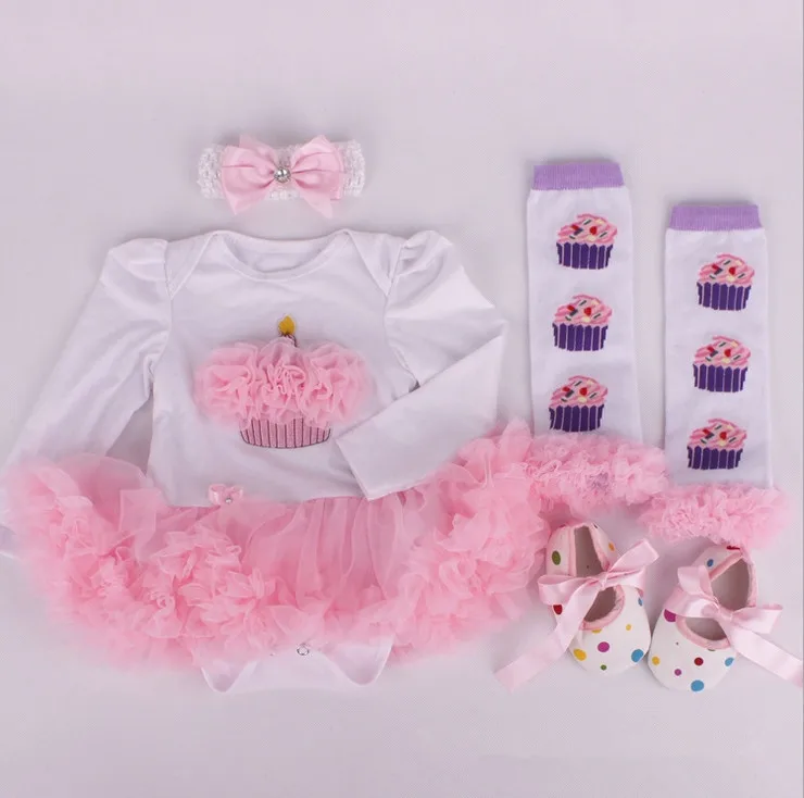 Комплекты одежды для маленьких девочек комбинезон платье + повязка на голову