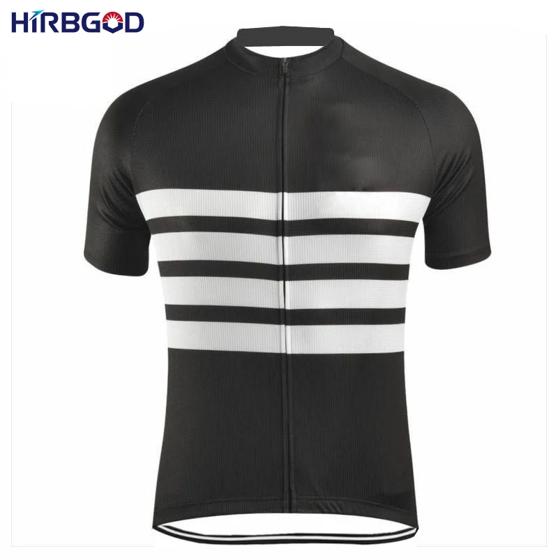 

HIRBGOD Men's Short Sleeve Cycling Jersey Bike Clothes-NM219
