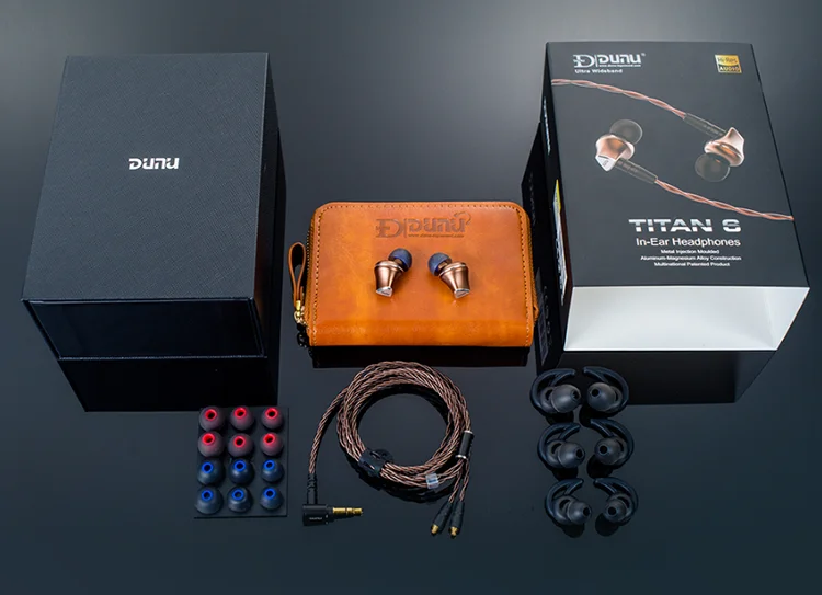 DUNU TITAN 6 динамические 12,6 мм бериллиевые диафрагмы TITAN6 T6 HIFI затычки для ушей спортивные проводные наушники-вкладыши для мобильного телефона