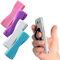 finger sling grip elastic band strap universal phone holder stand for mobile phones tablets for iphone x samsung huawei