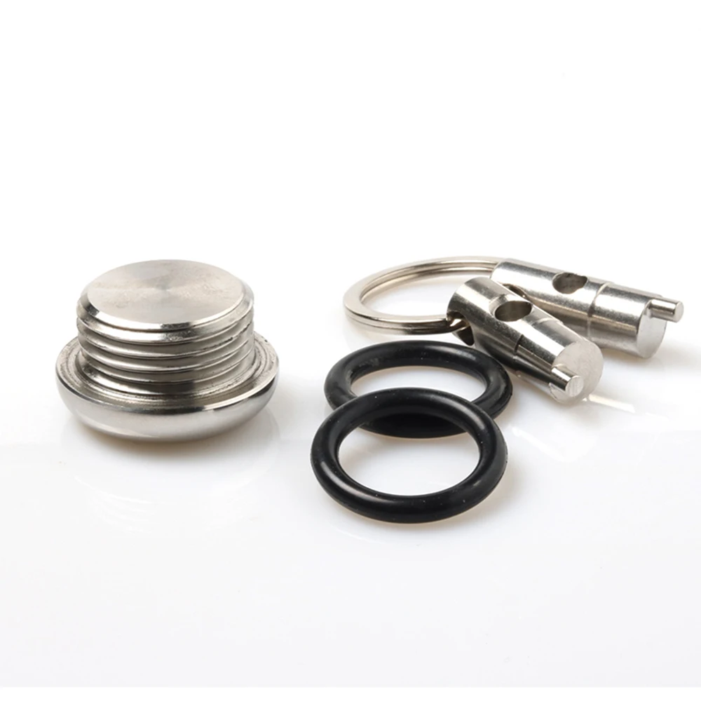 Мотоциклетный масляный датчик из нержавеющей стали Противоугонный наполнитель