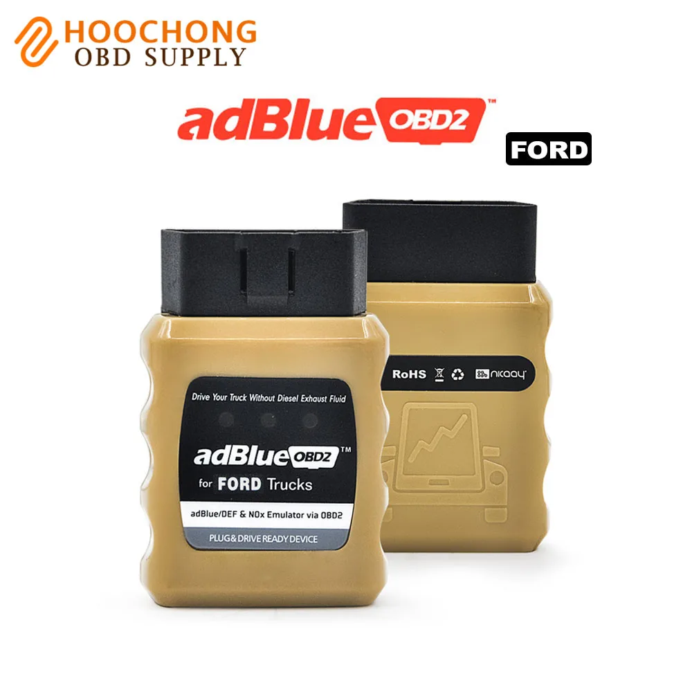 Новый эмулятор Emulador de Adblue AdblueOBD2 для Fo rd грузовых автомобилей сканер дизельных