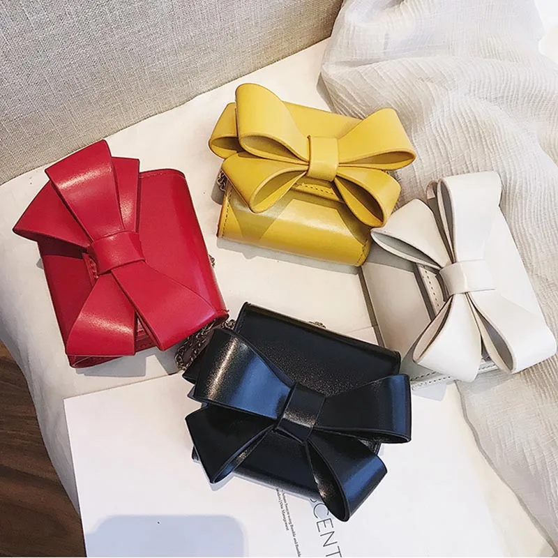 Moeluohouse милая сумка для женщин crossbody лук девушка цепи Hasp клапаном раза корейский