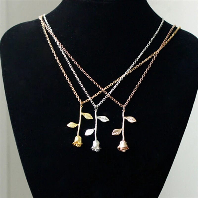 Long Ethinc necklace&amppendant BOHO Lady gift new fashion hot Delicate Rose Flower trendy bijoux BOHEMIAN woman accessories | Украшения и