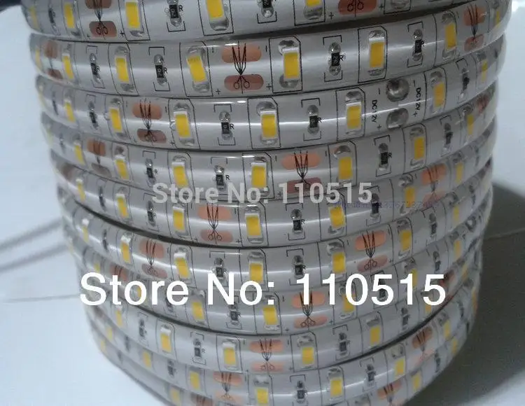 Теплый белый природа 5 м 300LED 5630 СМД DC12V нет водонепроницаемый гибкие из