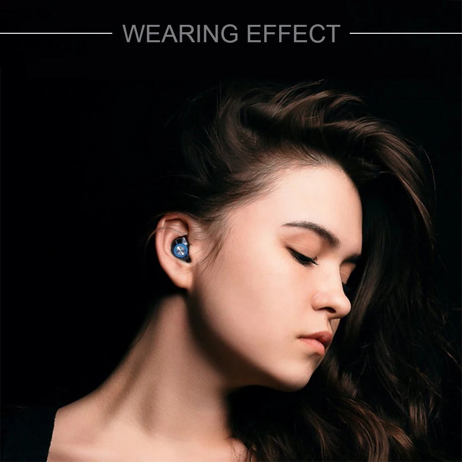 TWS V5.0 Bluetooth наушники 9D настоящие стерео беспроводные наушники-вкладыши