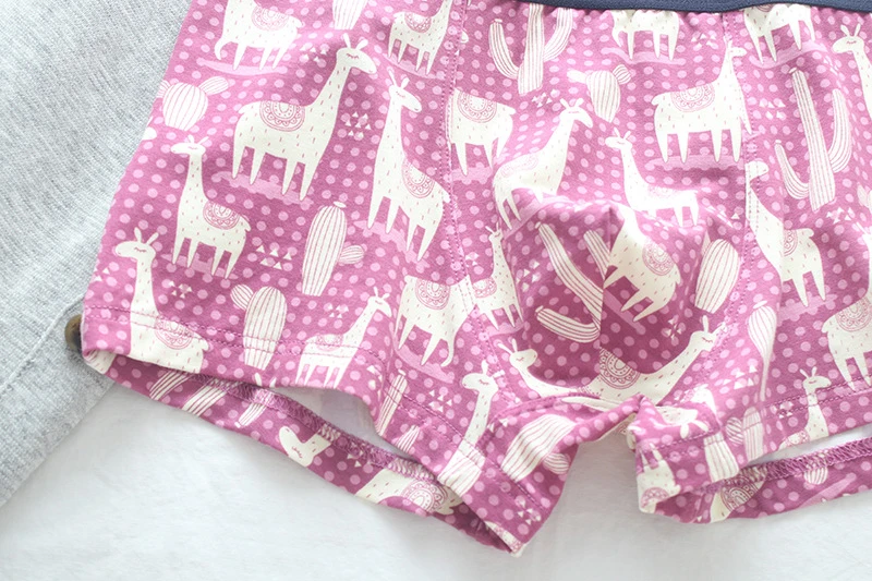 SP& CITY, с принтом жирафа, с героями мультфильмов, высокая эластичность, модальные мужские боксеры, средняя талия, комфортное дышащее Мужское нижнее белье, шорты, боксеры, хлопок