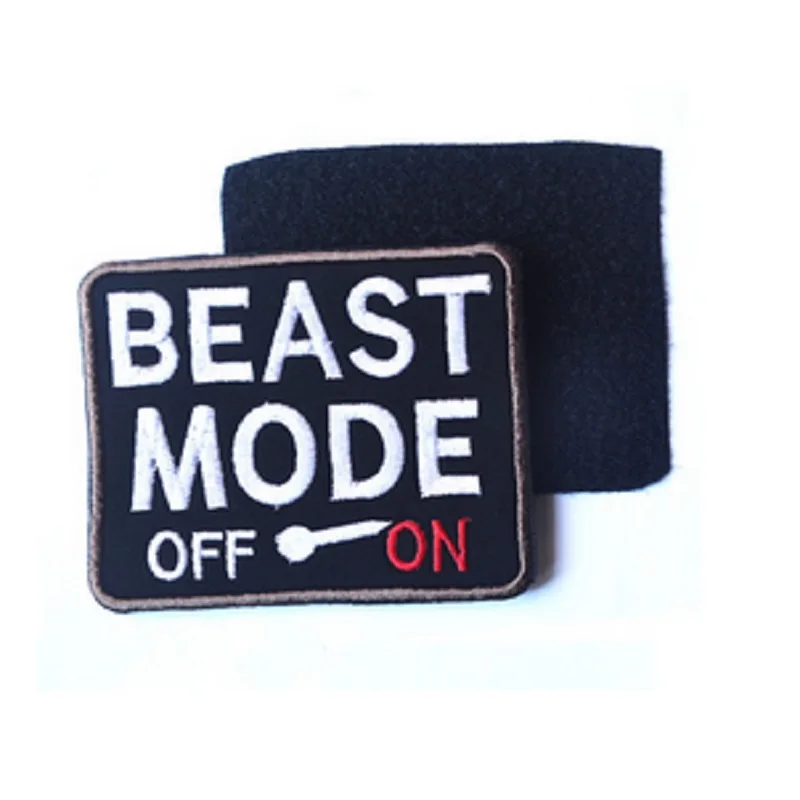 3D вышивка браслет на руку режим Звёздного зверя нашивки армия США военный