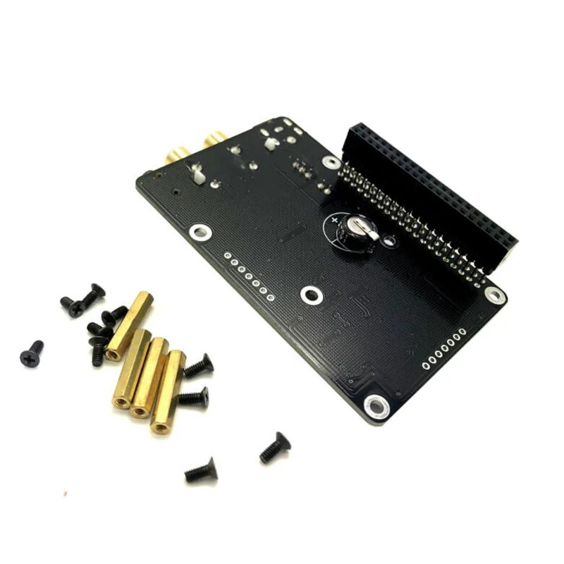 ES9038q2m ЦАП цифровая вещательная плата OPA1612 Op для Raspberry Pi декодирование на ies с oled-дисплеем и пультом дистанционного управления G4-001