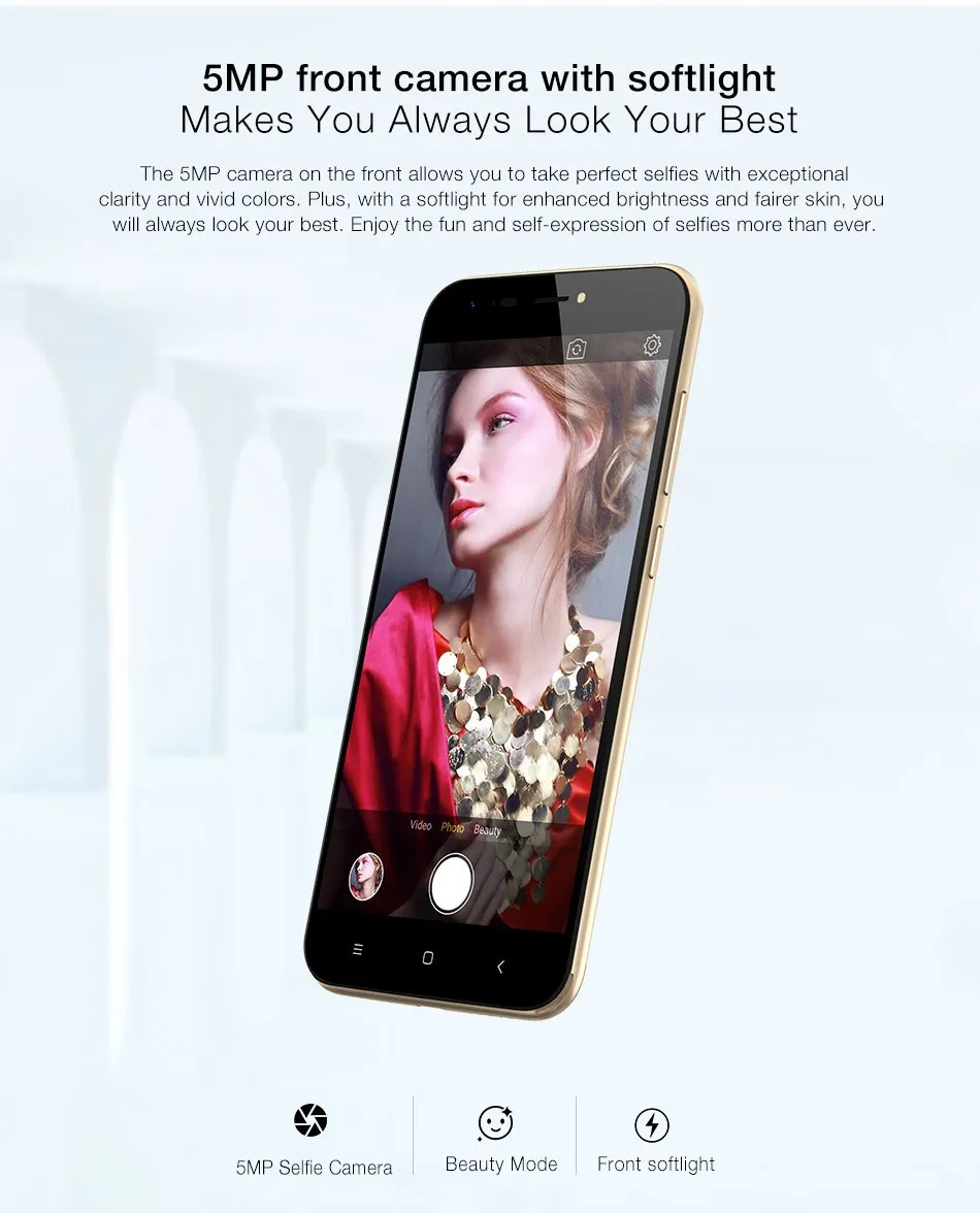 Ulefone S7 1 ГБ+ 8 ГБ смартфон 5.0 дюймов IPS HD Дисплей Android 7.0 двойная камера 3G телефон
