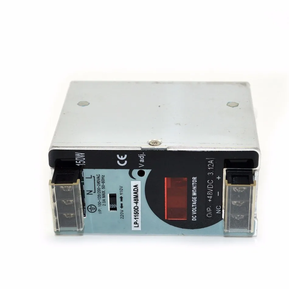 Ac к dc din рейку LP 150 48 Вт в 3 2 А stlp светильник светодиодный драйвер импульсный