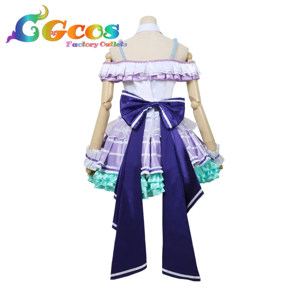 CGCOS Косплэй костюм Bang Dream! Пастельные* палитры Maruyama Illuminate Wakamiya вечерние платья одежда Униформа CG540