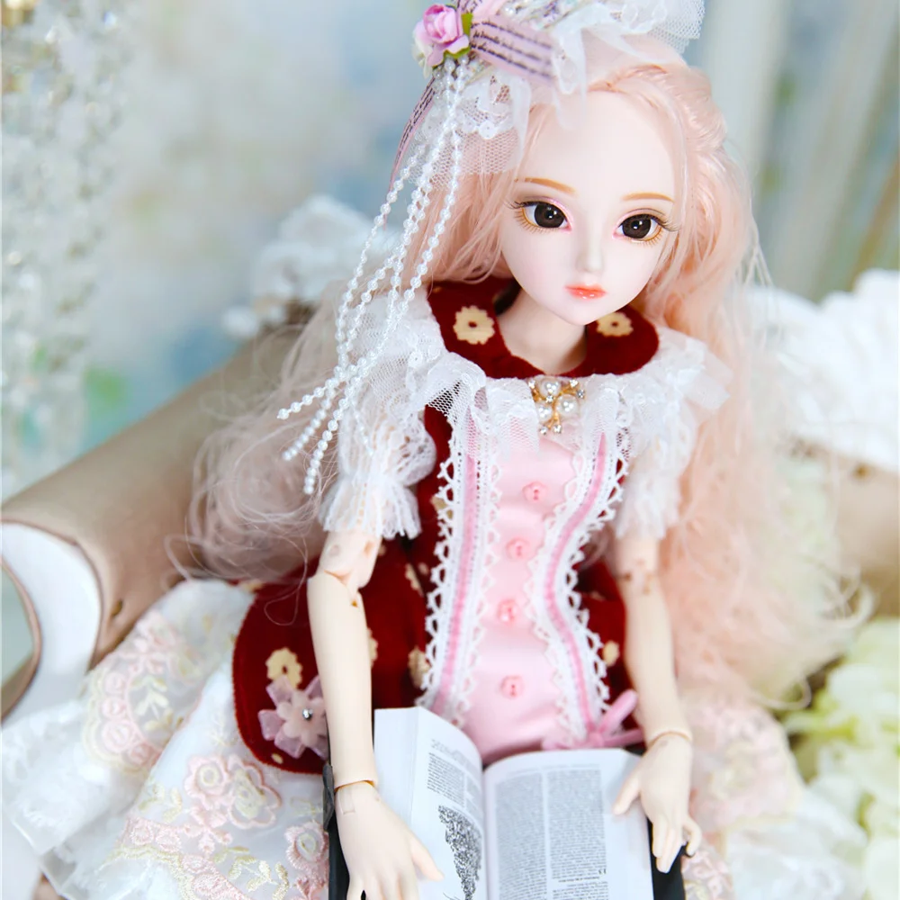 1/4 BJD Blyth кукла молочная королева имя румия бледно-розовые волосы механическое соединение тела девушки ледяной, SD
