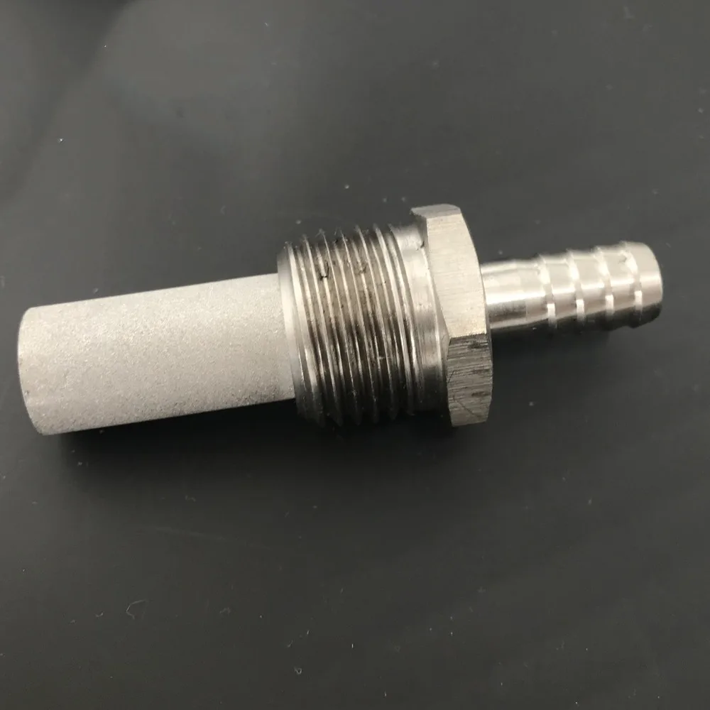 Камень для диффузии 0 5 микрон Kegging Homebrewing 1/2 &quotMPT с 3/8&quot Барб|diffusion stone|keg homebrew0.5 micron |
