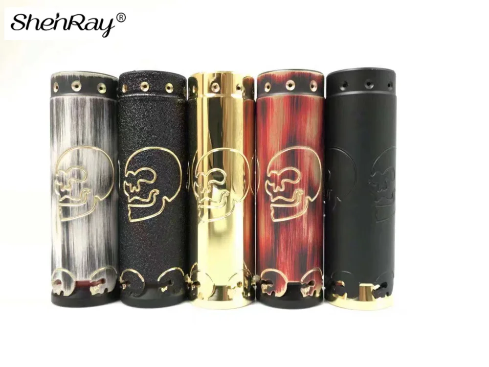 Механический мод Skull HK Skeleton для аккумуляторов 18650/20700/21700 вейп электронная
