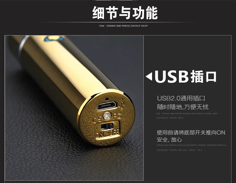Тройная дуга инновационная беспламенная плазма X луч Lighter-Rechargeable-Pipes-Bowls-Cigars-Camping-Windproof-Waterproof-360